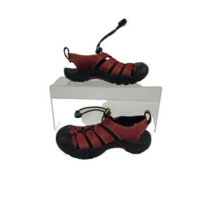 Keen Newport H2 Sandals Kids Size 13 Waterproof Red Maroon Water Shoes